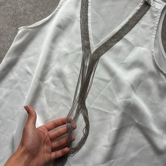 Brunello Cucinelli Sleeveless Blouse Top - Picture 3 of 4